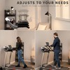 VIVO Universal Treadmill Desk Riser, Height Adjustable Platform for Notebooks,