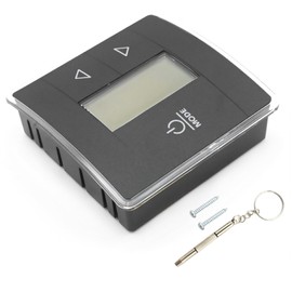 Zreneyfex 3316250.712 RV Single Zone Wall Thermostat, Replacement for Dometic RV Camper Conditioners with Digital Temperature Display 457915 459516 459530 540315 540316