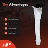A-Premium Windshield Washer Fluid Reservoir Filler Pipe Compatible with Toyota