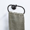 BiutimardenWall Mounted Bathroom Hardware Hand Towel Holder Brass Simple Towel