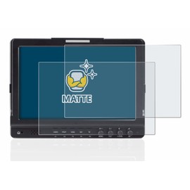 BROTECT Entspiegelungs-Schutzfolie für Feelworld 10,1" Field Monitor FW-1018 (2 Stück) Matte Displayschutz-Folie, Anti-Reflex, Anti-Fingerprint