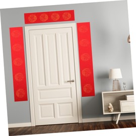 Hohopeti 5sets Festival Red Paper for Chinese Year Calligraphy Blank Scroll for Handwriting Wishes for Family and Friends Celebrations