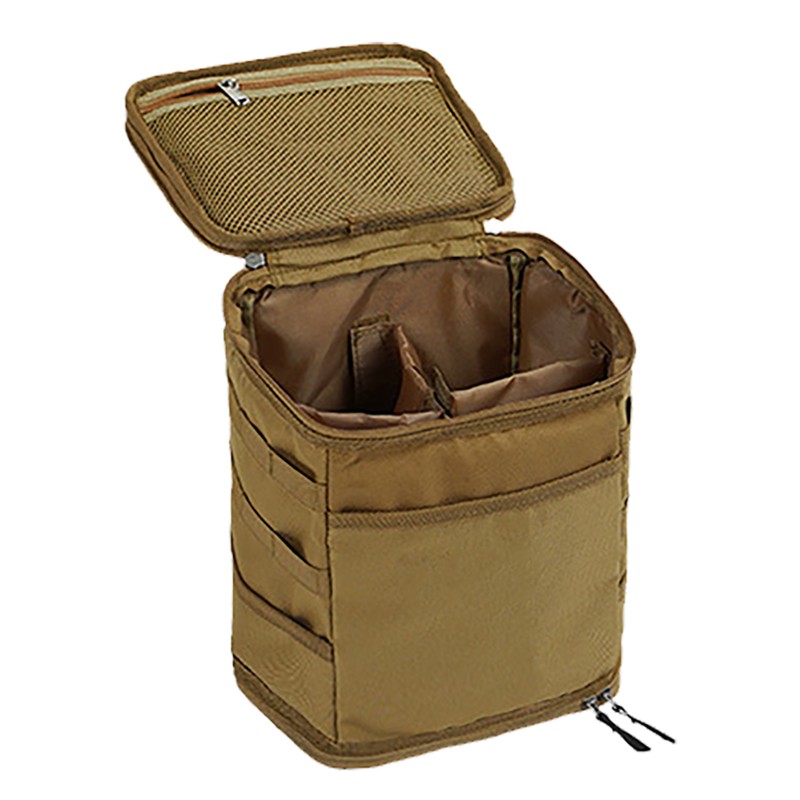 Camping Storage Bag Oxford Cloth Built in Mesh Pocket Portable