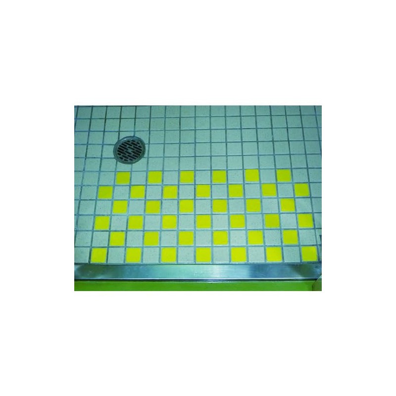 TRUSCO(トラスコ) ノンスリップテープ 屋外用 40mm×40mm エンジ 50枚入 TNS-4040E