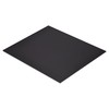 MECCANIXITY Black ABS Plastic Sheet 10x8x0.08inch for Building Model, DIY