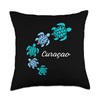 Curaçao Souvenir / Curacao Turtle / Curacao Throw Pillow