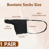 1 Pair Bunion Corrector Big Toe Straightener with Heel Strap