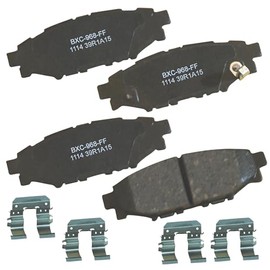 Bendix Premium SBC1114 Pastillas de Freno Traseras de Cerámica para Scion FR-S y Subaru BRZ