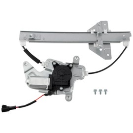 MYSMOT 741-816 Rear Left Power Window Regulator with Motor Driver Side for Oldsmobile Alero 1999-2004 Pontiac Grand Am 1999-2005, 22683777 22640861