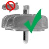Easyboost Piston Stopper 2-Stroke Plastic Tip for Scooter Moped Derbi