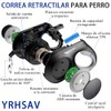 Correa Retráctil para Perro con Luz Led, 6 M Correa