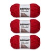 Bernat Blanket Cranberry Yarn - 3 Pack of 150g/5.3oz -
