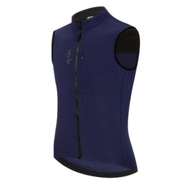 YKYWBIKE Cycling Vest for Men Sleeveless Cycling Jacket Fleece Biking Vest Ykk Full Zip Bike Gilet Windproof Bike Vest Waterproof Bicycle Gilet