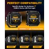 Auxbeam 4 Inch Black LED Pods Covers, 2PCS Cube-Z Series