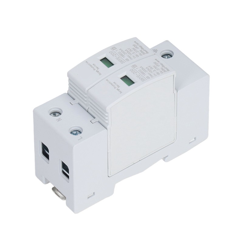 Surge Protector PC Shell Visual Window Insulated Terminal Plug in