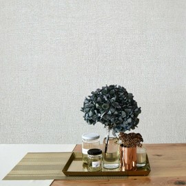 Zambaiti Parati Modern Off White Plain Faux Thread grasscloth Plaster Textured Wallpaper 3D roll