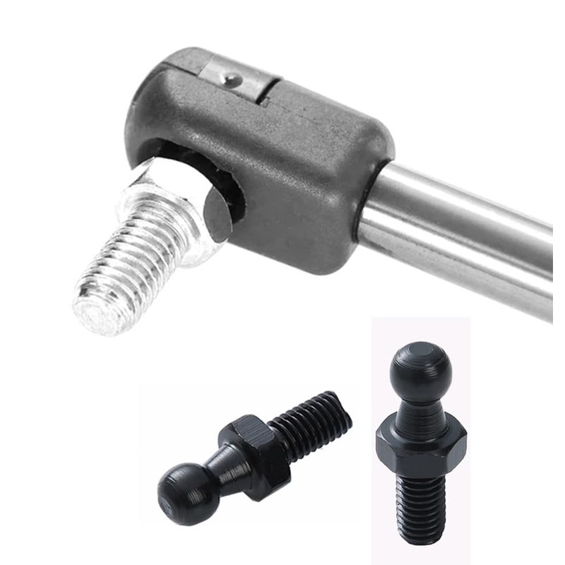 TOOMYAUTO 10mm M6 Ball Stud Bolts Screw Gas Spring Mounting