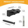 1250 PCS Hidden Deck Fasteners for Composite Decking Board,Composite Deck