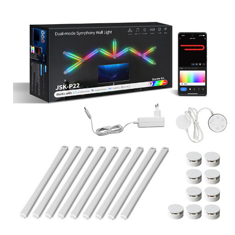 WIFI LED Smart Wall Lamp APP Control Light Bar DIY