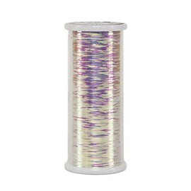 Superior Threads Glitter Shiny Metallic Sewing Thread for Embroidery Quilting and Decorative Stitching - 400 Yard Spool (Pearl Crystal)