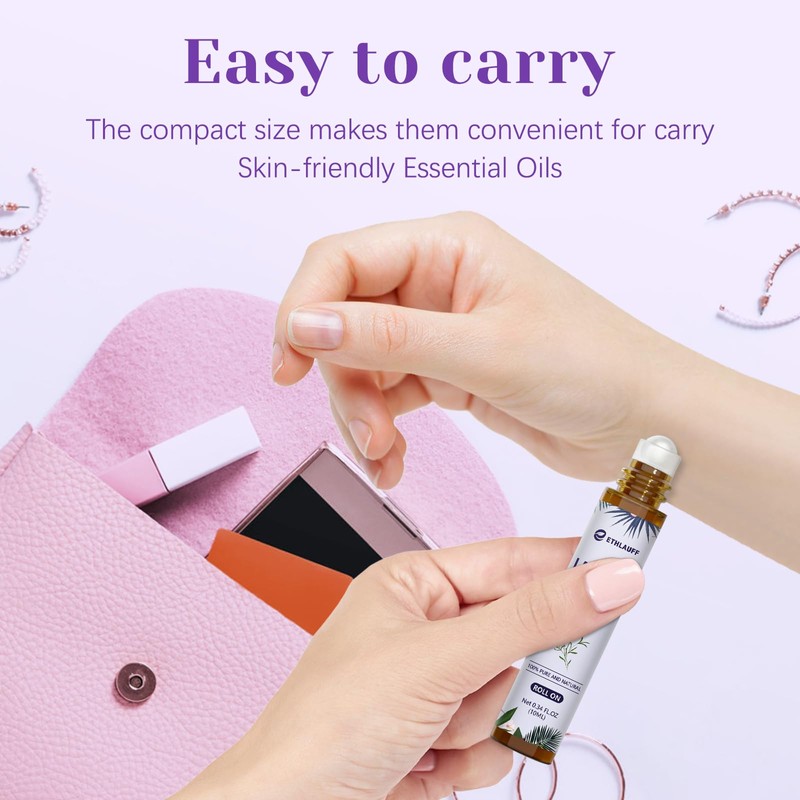 Lavender Essential Oil Roll On, Lavender Touch Essential Oil -