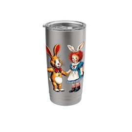 Raggedy Ann & The Easter Bunny Stainless Steel Insulated Tumbler