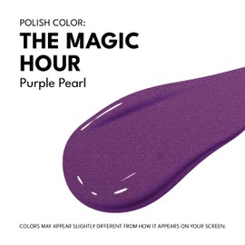 RC Red Carpet Manicure Fortify & Protect LED Gel Nail Color - Long-Lasting, Vibrant, Professional Quality, High Shine, Chip-Resistant - Infused with Vitamin A & Biotin (The Magic Hour, 0.3 Fl Oz)