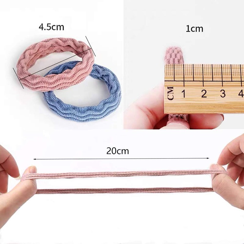 Hair Elastics, Ponytail Hair Band, Ring Elastic, High Elasticity, Large