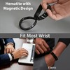 Hematite Bracelet, Natural Magnetic Bracelets for Women Girls