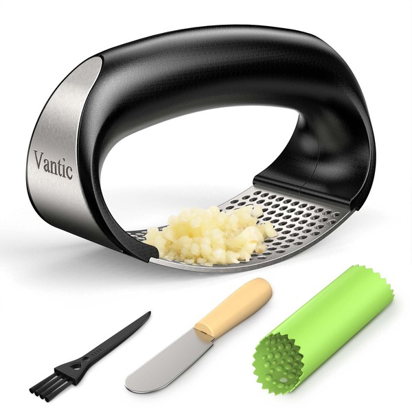 Vantic Vantic Garlic Press Rocker - Stainless Steel Garlic Mincer