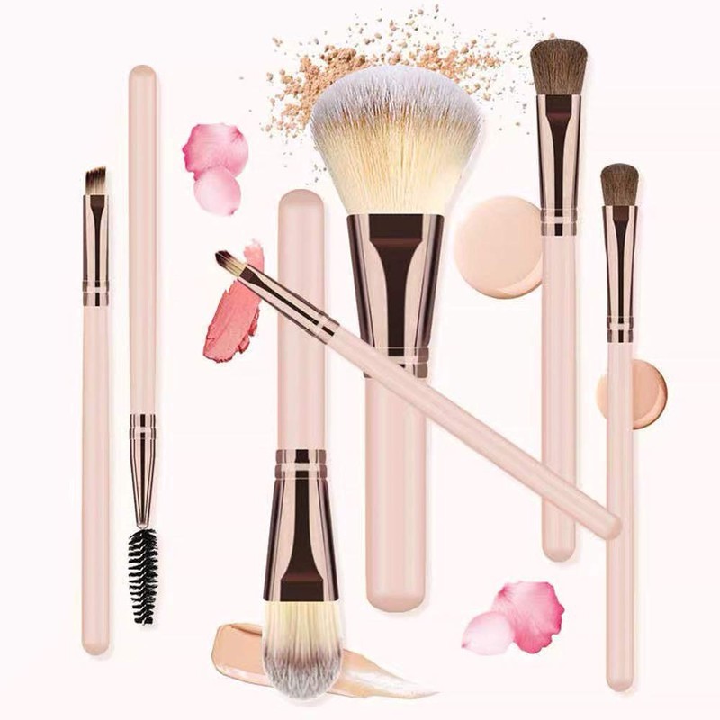 Makeup Brush, Set of 7, Popular, High Quality Fiber Bristle,