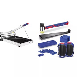 WORKPRO 13" Flooring Cutter/Laminat - 13" Flooring Cutter&  Flooring Installation Tool Kit
