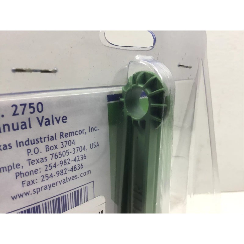 Texas Industrial Remcor TIR 2750 2-Way Manual Valve 10 gpm