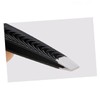 WOONEKY Ergonomic Design Eyebrow Clip Tweezers 5pcs Stainless Steel Eyebrow