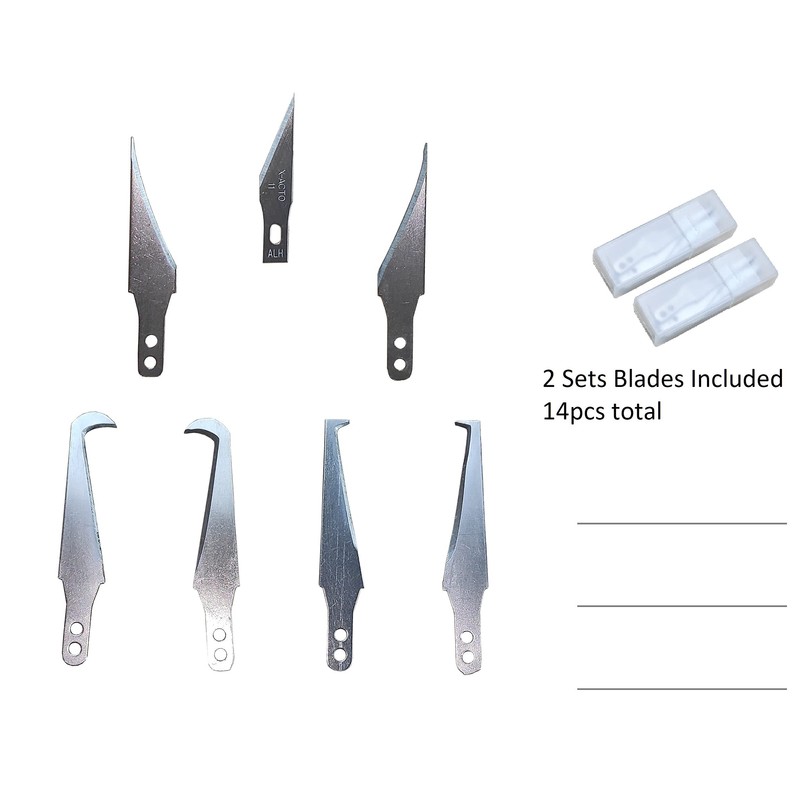 7pcs Plastic deburring Burr Knife Tool Flash Trimmer Plastic Parts