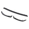 3PCS Front Bumper Lip Spoiler Kit Improve Driving Stability Black