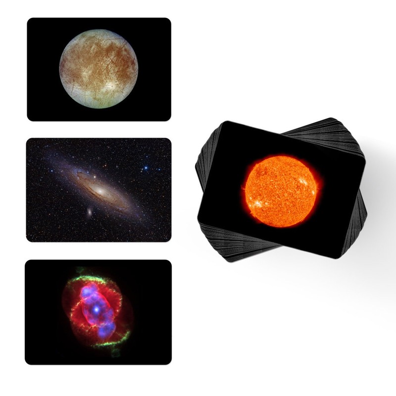 CARDDIA Astronomical Objects STEM educational Cards (including Solar System Planets,