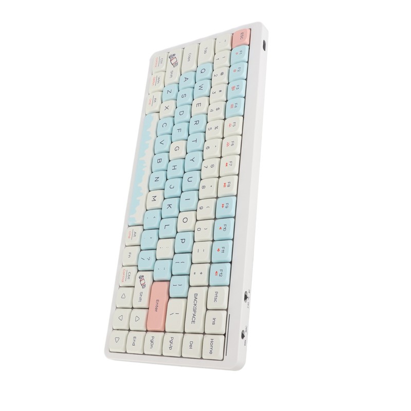 84 Key Bluetooth Keyboard 3 Mode 2.4G Wireless Bluetooth Gaming