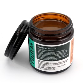 Fadelo Batana Oil for Hair Growth Dr. Sebi 100% Natural, Unrefined and Organic Batana Oil from Honduras, 4.06 Ounce Jar