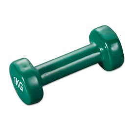 Vinyl or Chrome Dumbbell, 0.5 kg to 10 kg, Pack of 1, 1 kg