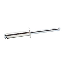 4.8mm x 50mm Blind Pop Rivet Dome Head Aluminium/Steel Shaft (Pack of 20)