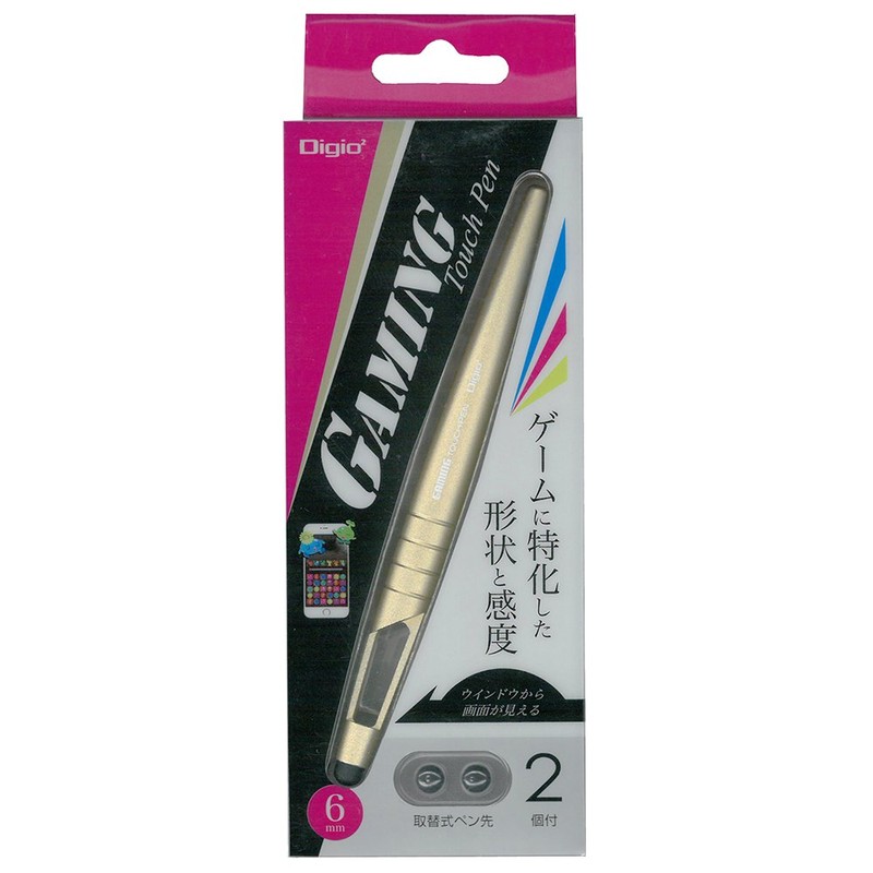 Nakabayashi ECTP-12GL Digio2 Gaming Stylus Pen Gold