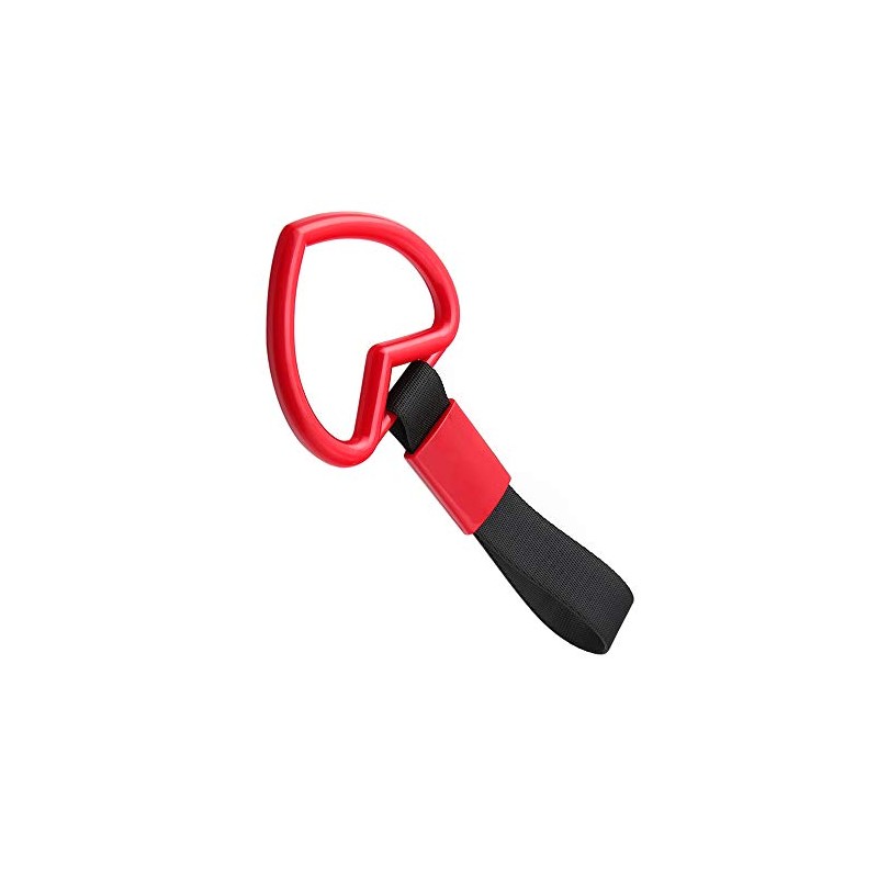 DSkoiph 1 PC Heart JDM Tsurikawa Hang Ring Subway Train