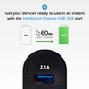 Travel Charger 1 USB 2.1 A + Type C Outp