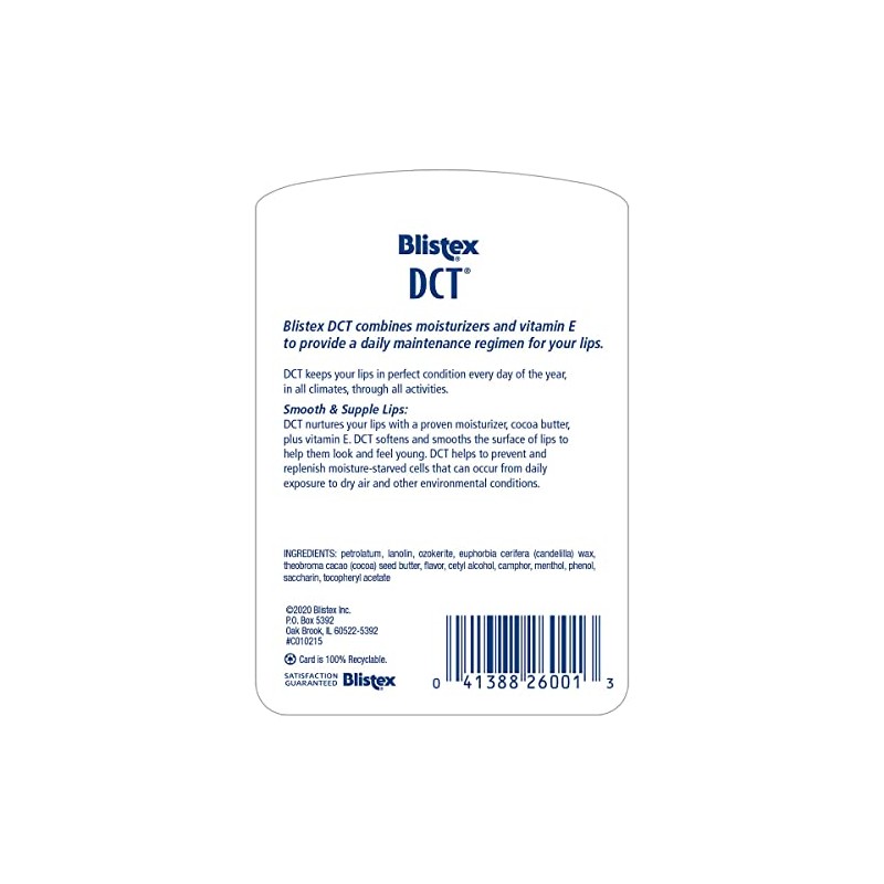 Blistex DCT, macetas de 0.25 onzas (paquete de 3)