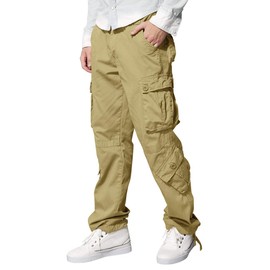 Match Men's Wild Cargo Pants #3357(Khaki,34)