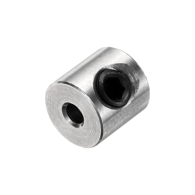 sourcing map 20pcs Set Screw Collars 2mm Bore Shaft Collars,