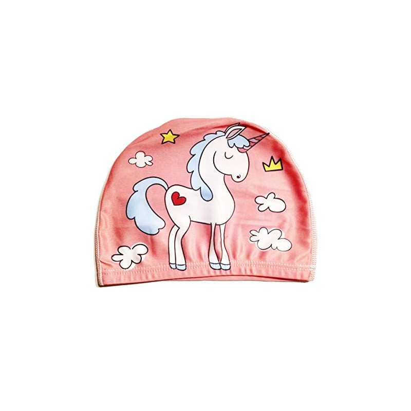 Set of 2 Magical Swimming Caps for Girls (Age: 2-4