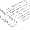 PATIKIL 10mm(3/8") Plastic Spiral Binding Coils, 100 Pcs Binding Spirals