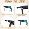 2 PCS Keyless Drill Chuck Adapter, Drill Chuck for Impact